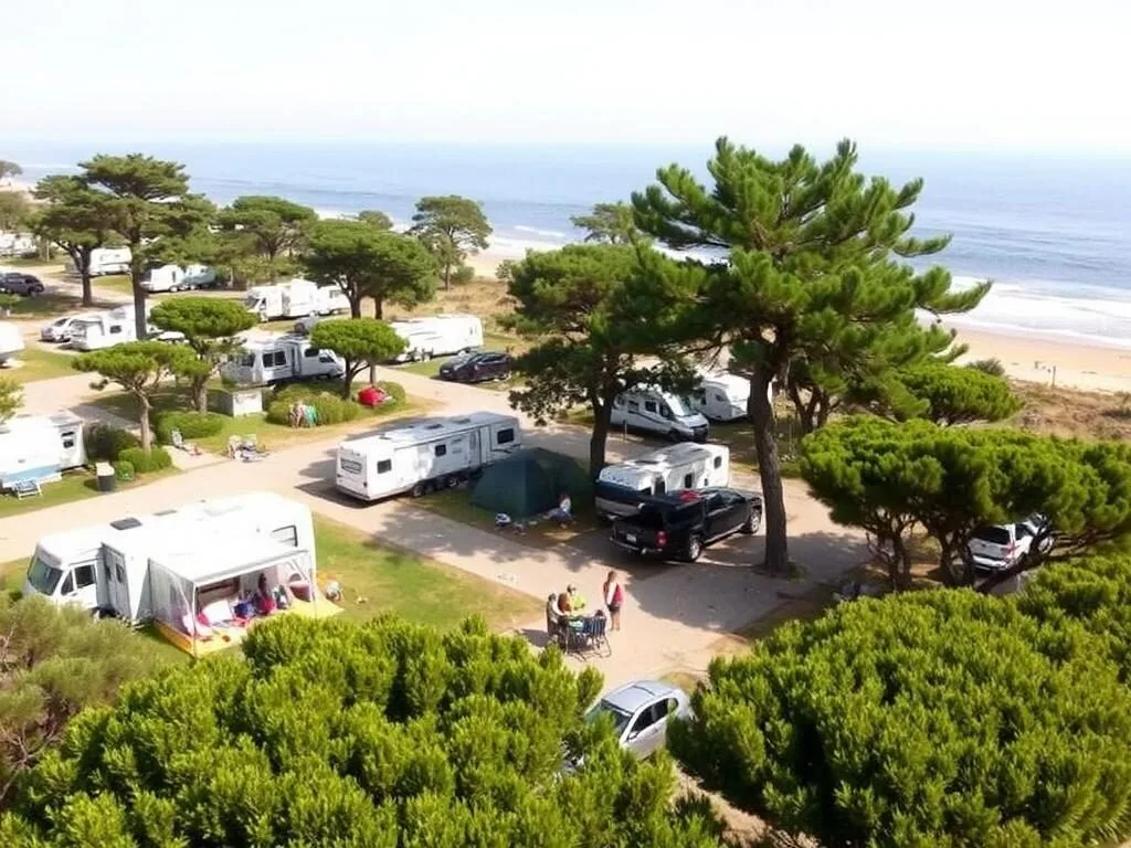 Caspar Beach RV Park and Campground near Caspar Headlands State Beach California Caspar Beach RV Park and Campground near Caspar Headlands State Beach California