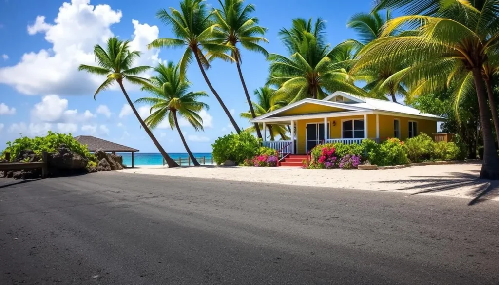 Charming beachfront accommodation near Dieppe Bay Town St. Kitts