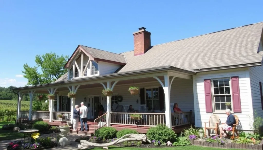 Charming bed and breakfast near Hickory Ridge with vineyard views Charming bed and breakfast near Hickory Ridge with vineyard views