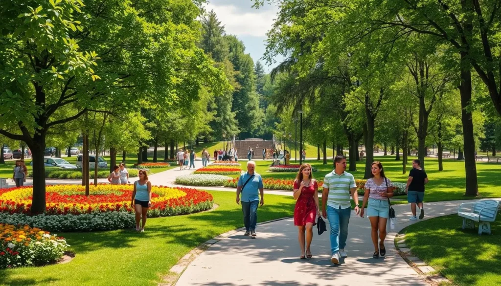 Chelyabinsk Oblast's parks come alive during the summer months Chelyabinsk Oblast's parks come alive during the summer months