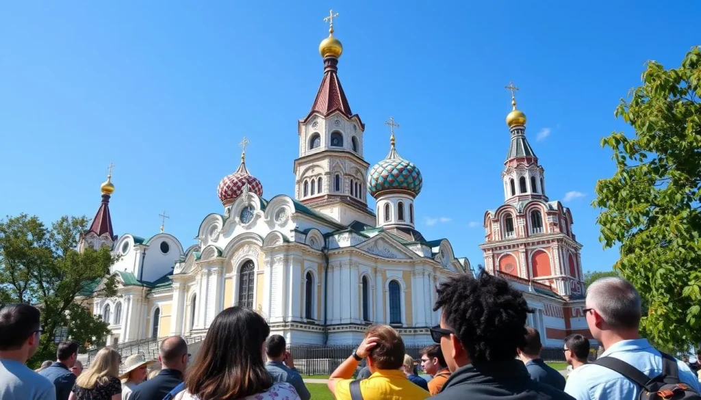 Church of Elijah the Prophet in Yaroslavl with its distinctive architecture