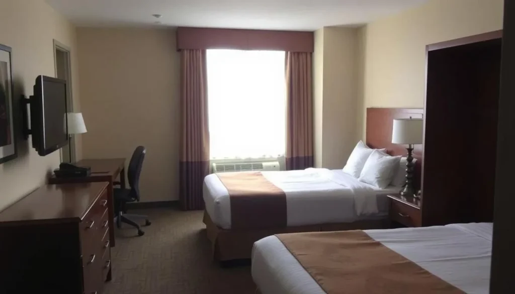 Comfortable hotel accommodation near George Rogers Clark National Historical Park
