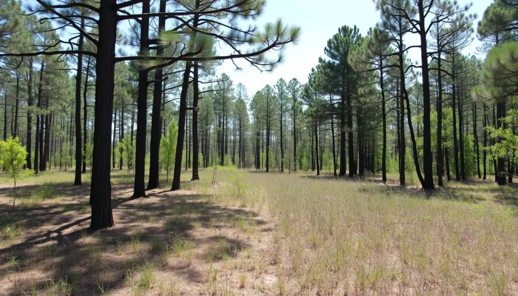 Conservation area at Falling Waters State Park Florida
