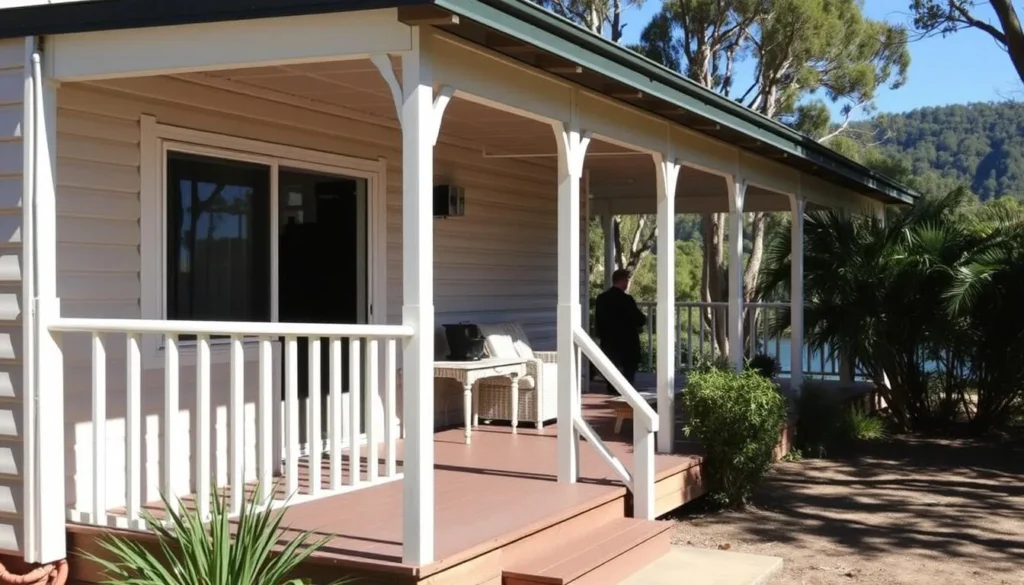Cozy accommodation in Augusta with views of Blackwood River and natural surroundings