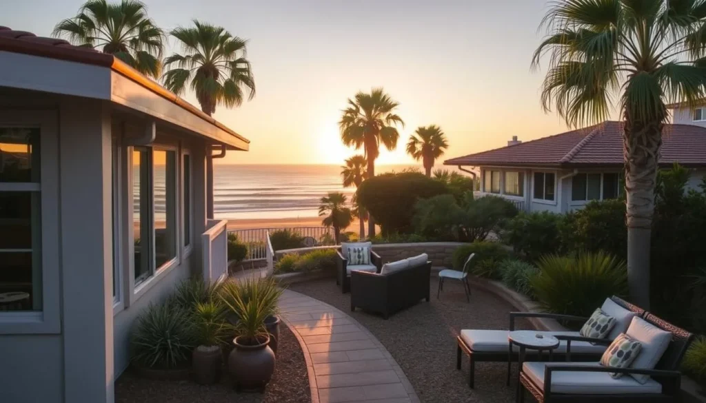 Cozy beachfront accommodation near Moonlight State Beach with ocean views Cozy beachfront accommodation near Moonlight State Beach with ocean views