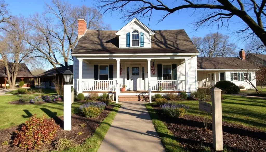 Cozy bed and breakfast near Fults Hill Prairie Nature Preserve Illinois