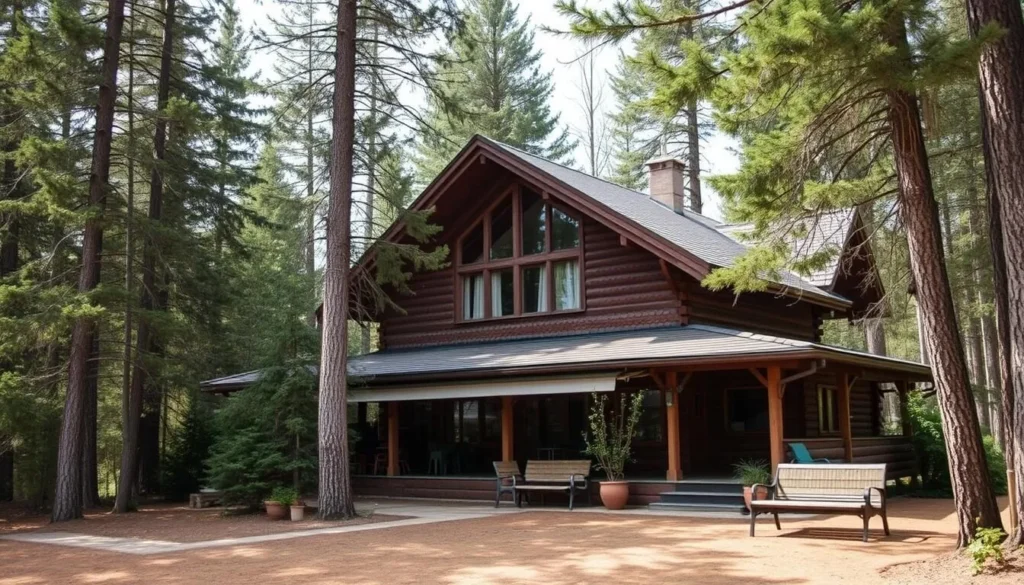 Cozy hotel near Nizhnyaya Kama National Park Russia with natural surroundings