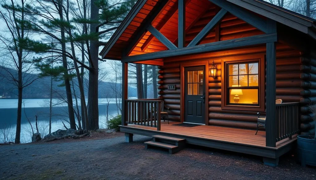 Cozy lakeside cabin accommodation near Lake Lacawac Cozy lakeside cabin accommodation near Lake Lacawac