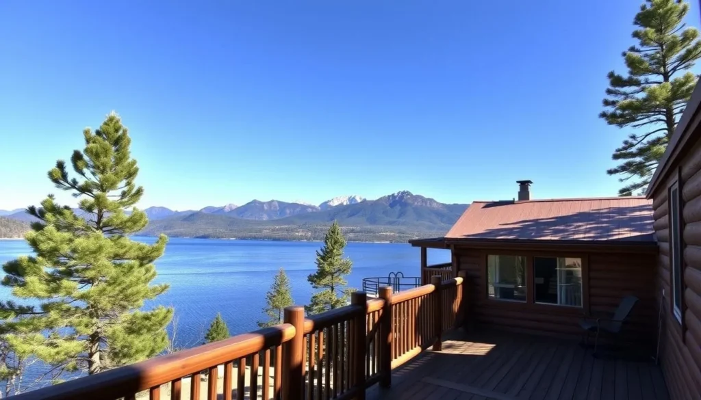 Cozy lakeside cabin with mountain views at Eagle Nest Lake Cozy lakeside cabin with mountain views at Eagle Nest Lake