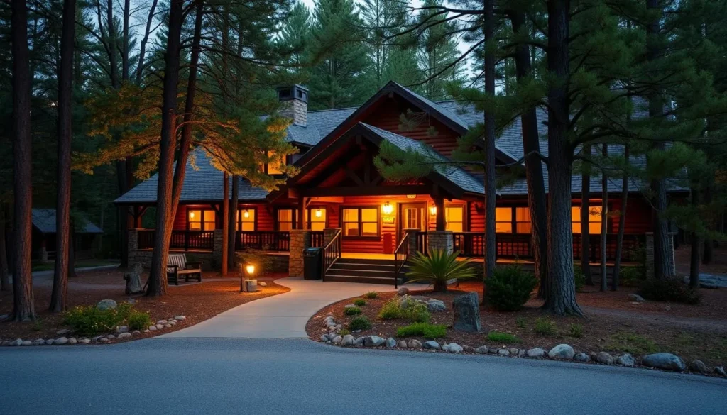 Cozy lodge near Jennings Environmental Education Center Pennsylvania surrounded by forest Cozy lodge near Jennings Environmental Education Center Pennsylvania surrounded by forest