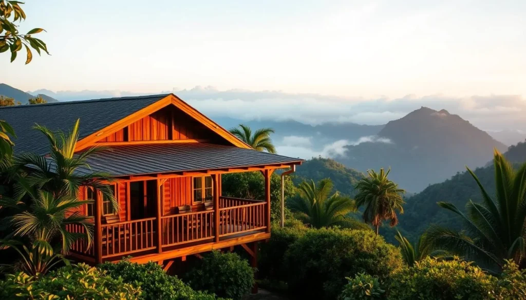 Cozy mountain accommodation in Blue Mountains Jamaica with stunning views, a perfect base for experiencing Blue Mountains Jamaica things to do