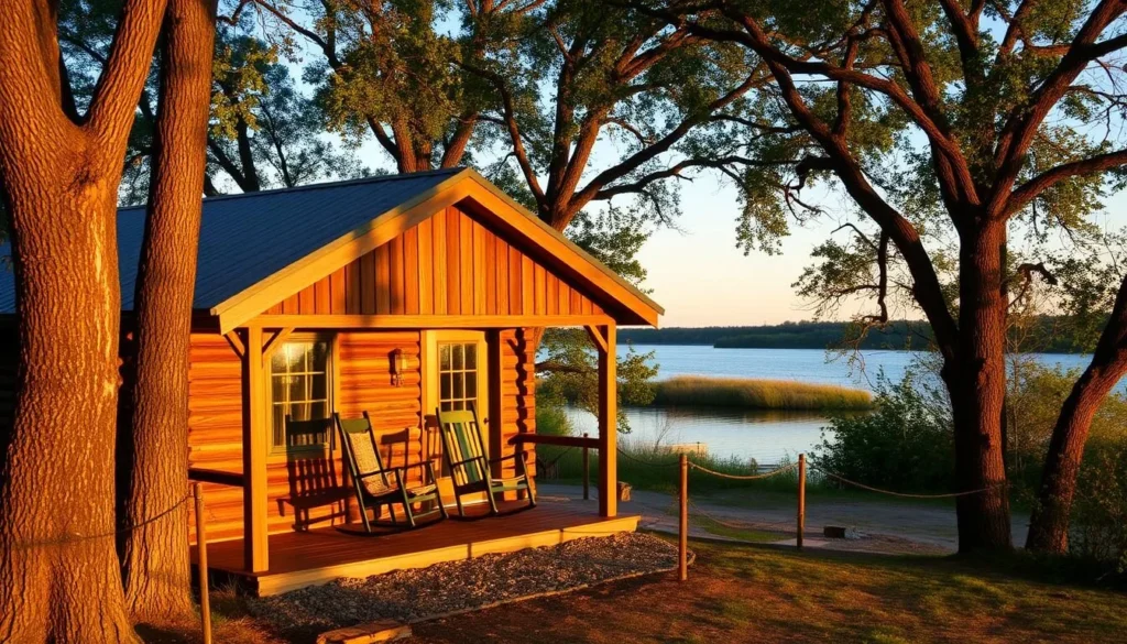Cozy riverside cabin accommodation near Mississippi River Islands National Wildlife Refuge Cozy riverside cabin accommodation near Mississippi River Islands National Wildlife Refuge
