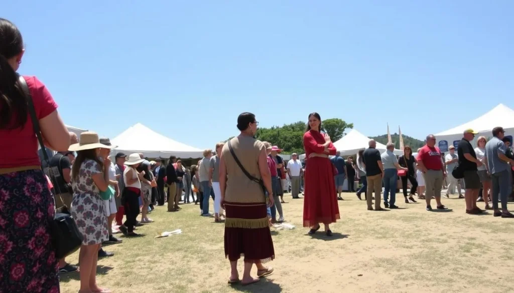 Cultural event at Hearst San Simeon State Park California with diverse visitors enjoying outdoor activities Cultural event at Hearst San Simeon State Park California with diverse visitors enjoying outdoor activities