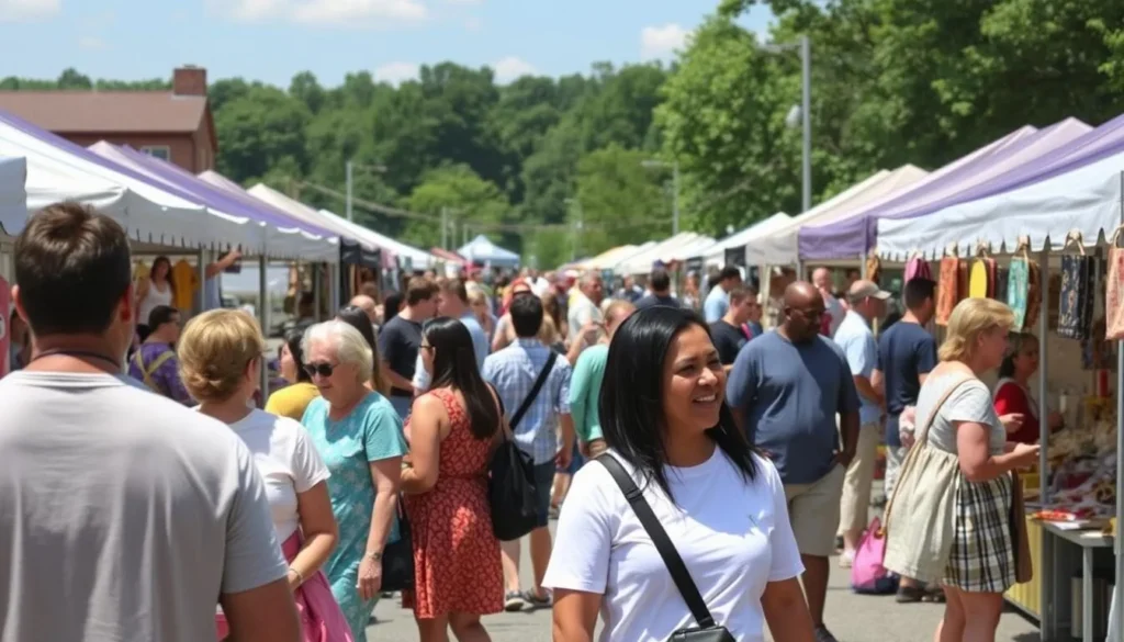 Cultural festival near Laurel Lake, Pennsylvania with local artisans Cultural festival near Laurel Lake, Pennsylvania with local artisans