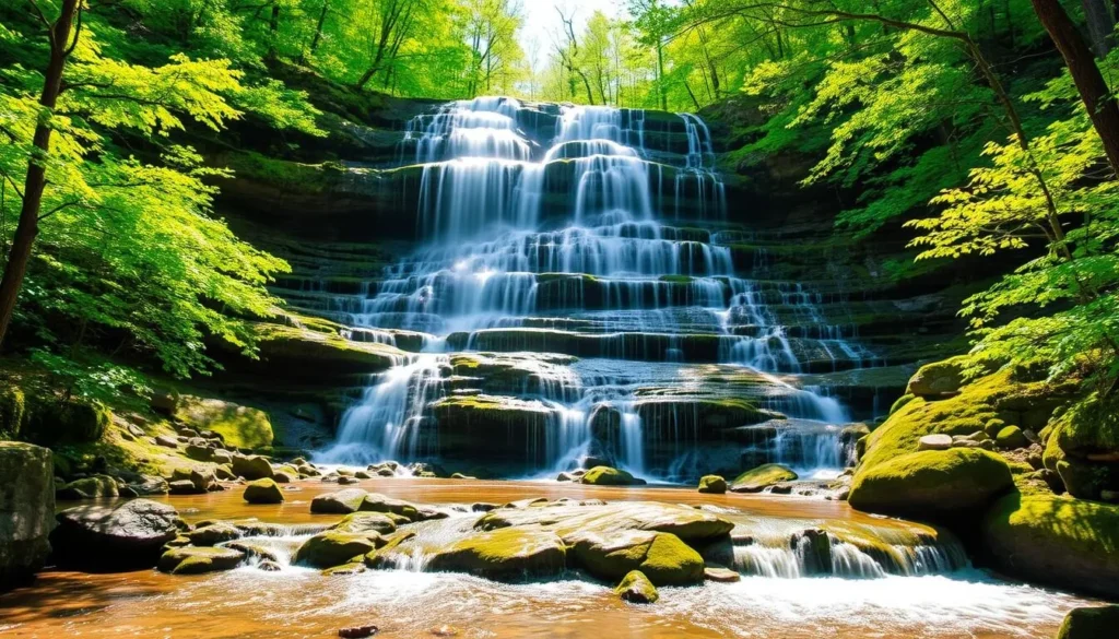 Dingmans Falls at Delaware Water Gap National Recreation Area