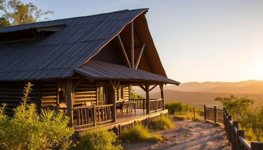 Eco-lodge accommodations near Orinduik Falls Guyana