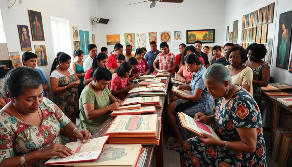 Ediciones Vigía workshop in Matanzas where artisans create handmade books, a unique cultural experience