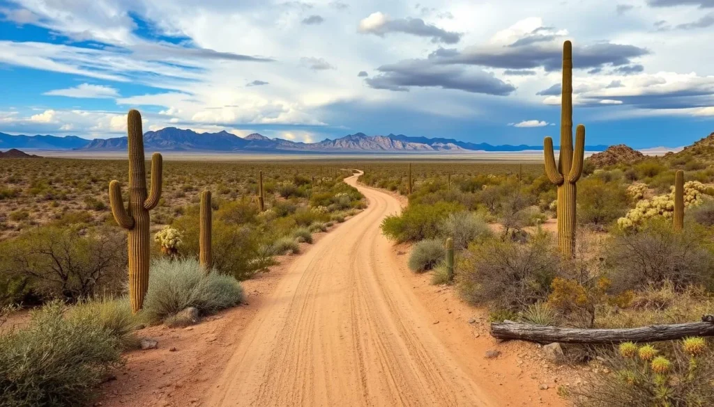 El Camino del Diablo historic trail through Cabeza Prieta National Wildlife Refuge