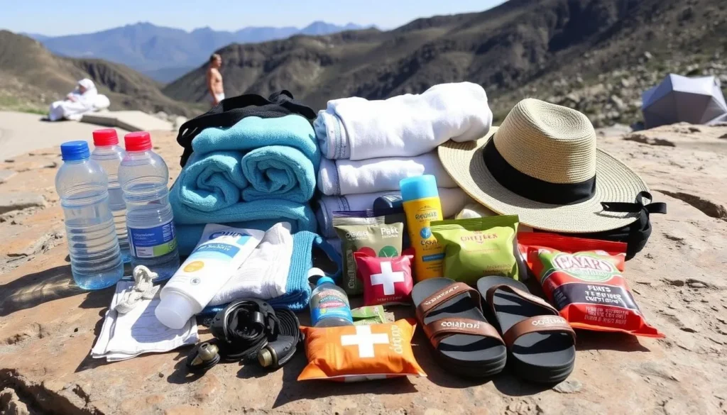 Essential items for visiting Crab Cooker Hot Springs Essential items for visiting Crab Cooker Hot Springs