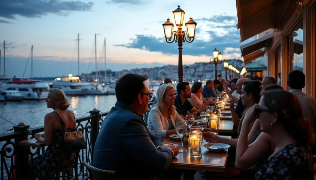 Evening atmosphere at a café on Split's Riva promenade - Split, Croatia: Best Things to Do - Top Picks