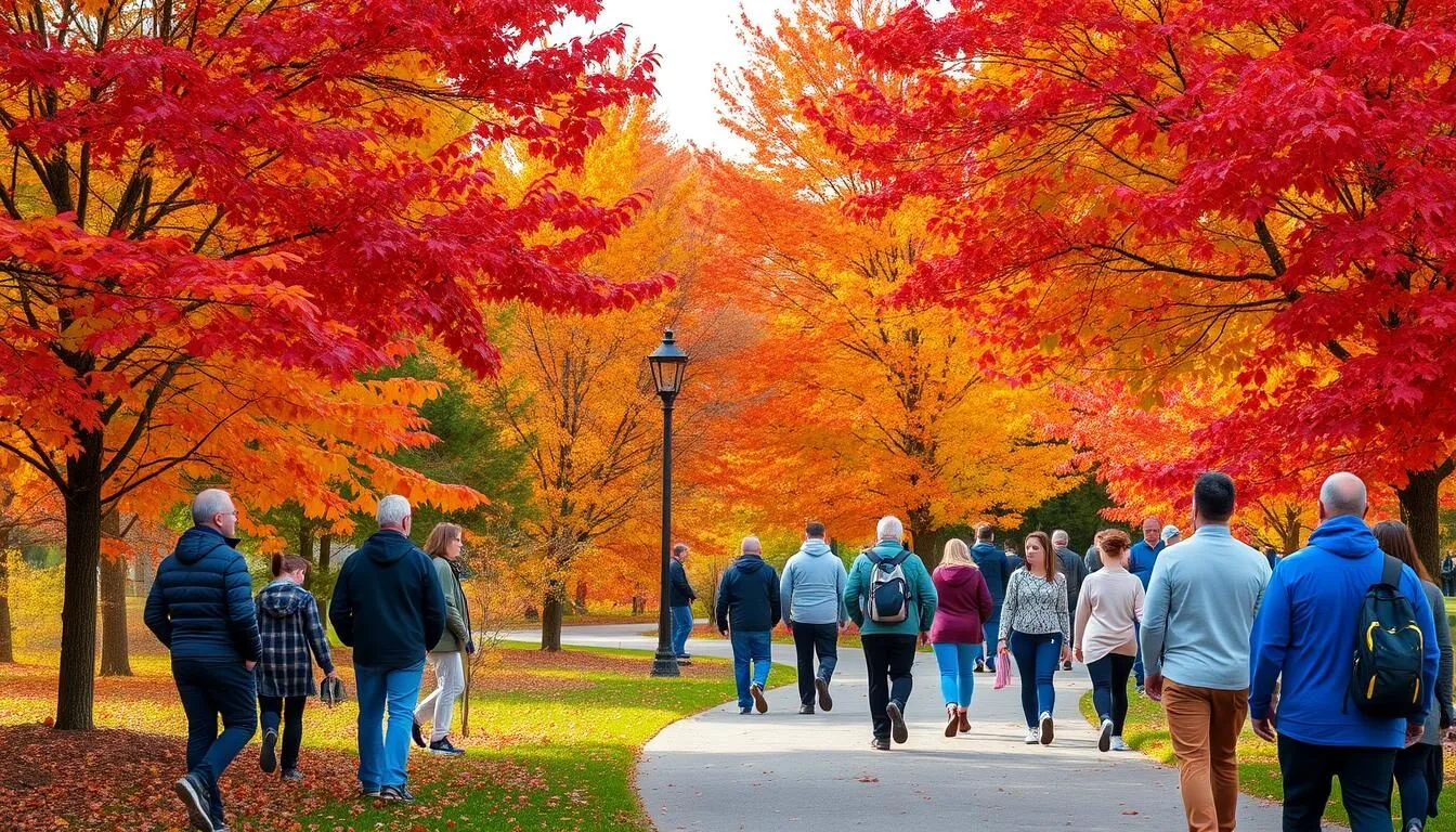 Fall-colors-in-Northampton-Township-Pennsylvania-parks Fall colors in Northampton Township Pennsylvania parks
