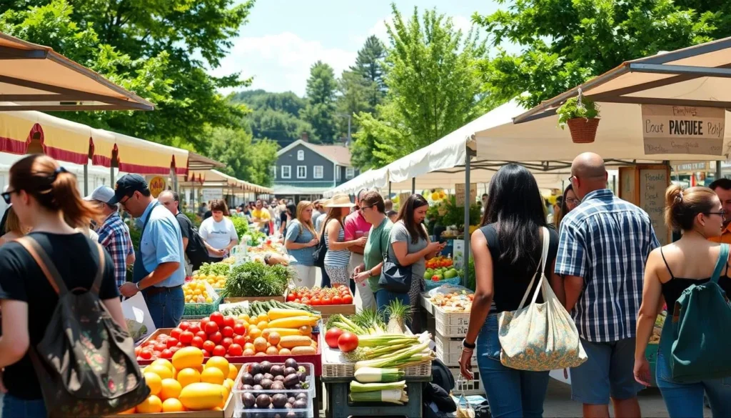 Farmers market in Bethel Park with local vendors and fresh produce Farmers market in Bethel Park with local vendors and fresh produce