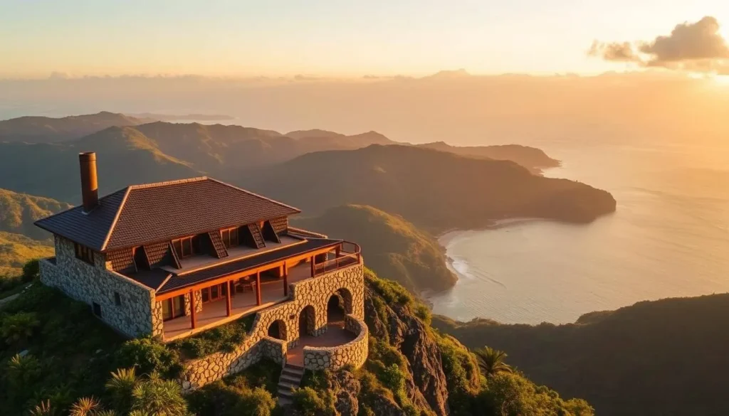 Fundacion Pacita Nature Lodge with its stunning view of Batan Island's landscape Fundacion Pacita Nature Lodge with its stunning view of Batan Island's landscape