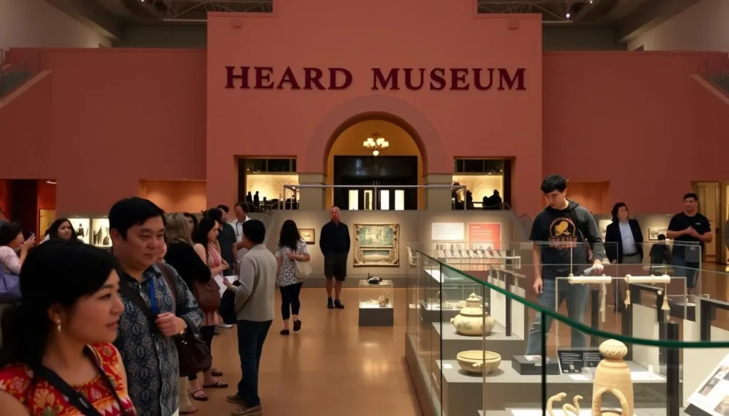 Heard Museum in Phoenix showcasing Native American art and artifacts