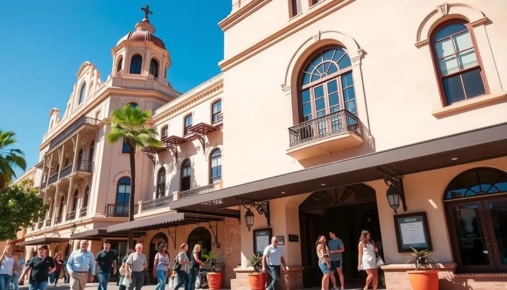 Historic Cosmopolitan Hotel in Old Town San Diego with its distinctive architecture Historic Cosmopolitan Hotel in Old Town San Diego with its distinctive architecture