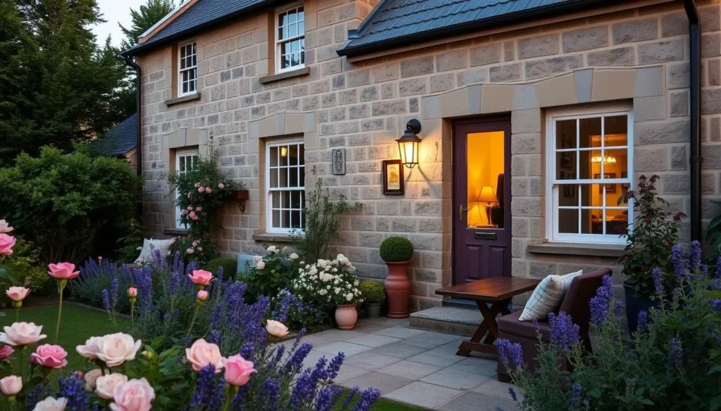 Historic cottage accommodation in Evandale Tasmania with garden setting