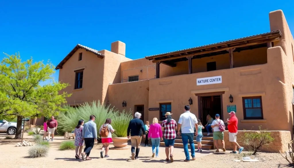 Historic ranch building at Hassayampa River Preserve that now serves as the Nature Center
