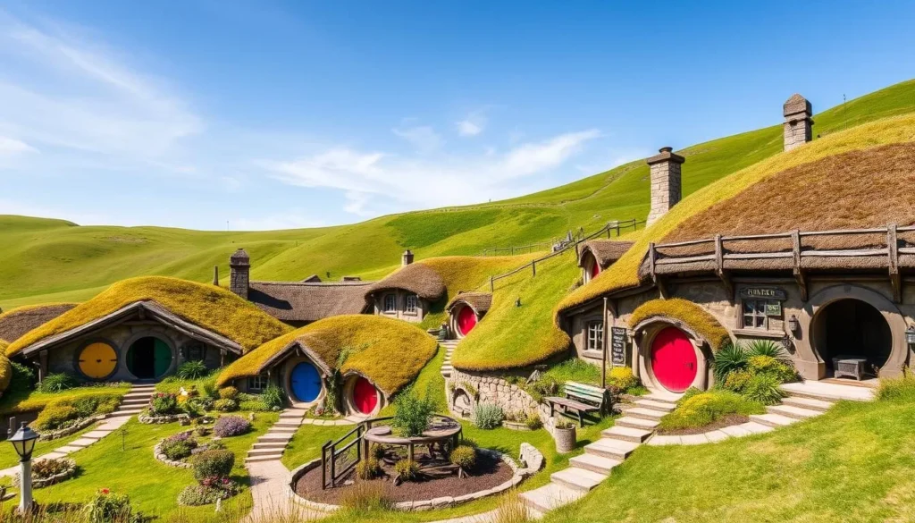 Hobbiton Movie Set in Bay of Plenty New Zealand things to do