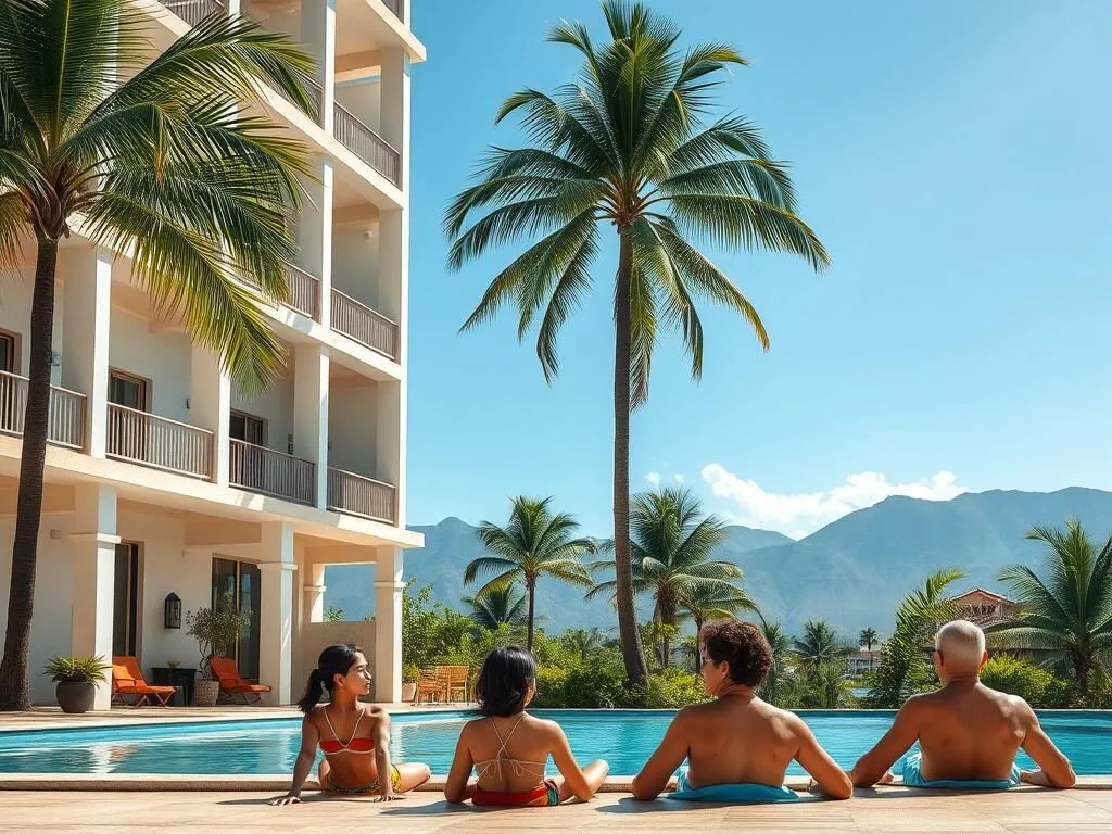 Hotel view from Santiago de Cuba, a short drive from San Luis Hotel view from Santiago de Cuba, a short drive from San Luis