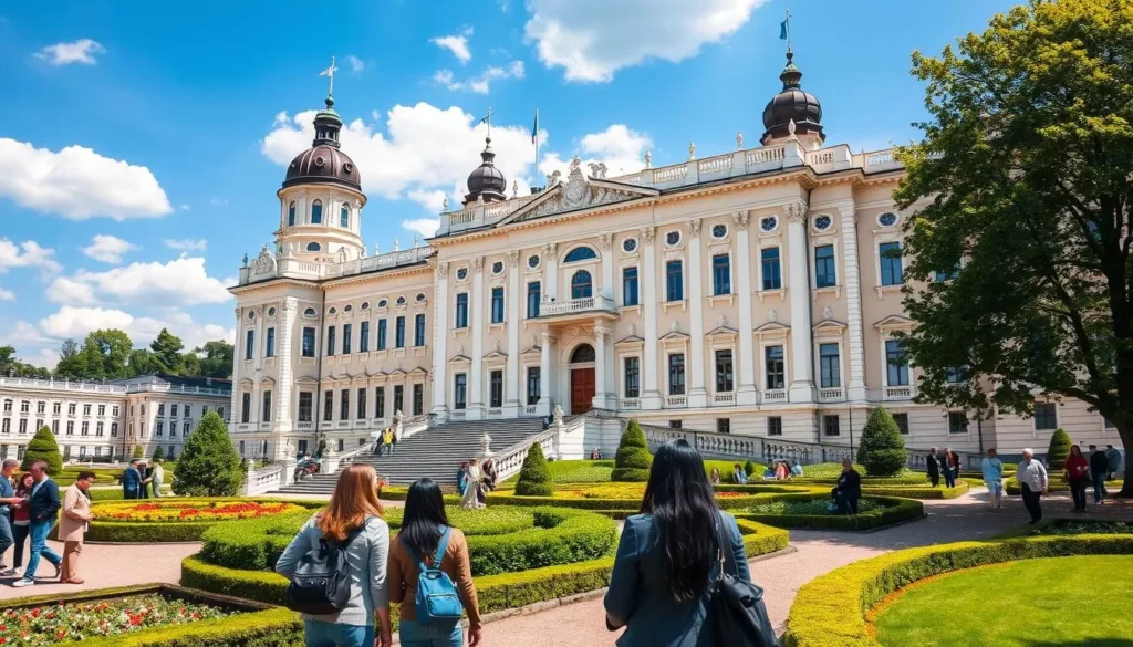 Kadriorg Palace museum in Tallinn Estonia representing cultural attractions among best things to do
