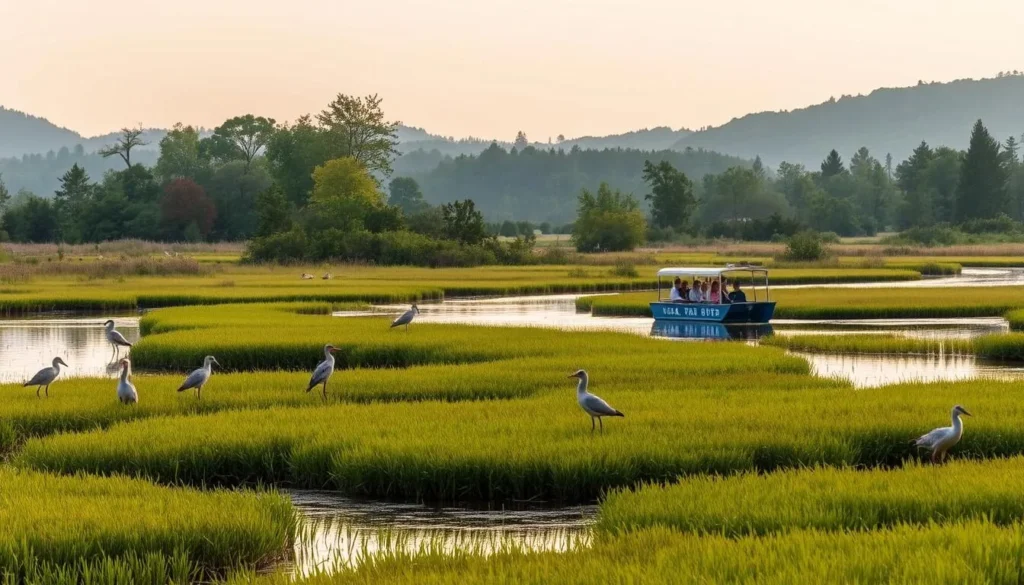 Kopački Rit Nature Park wetlands with diverse wildlife and boat tours Kopački Rit Nature Park wetlands with diverse wildlife and boat tours