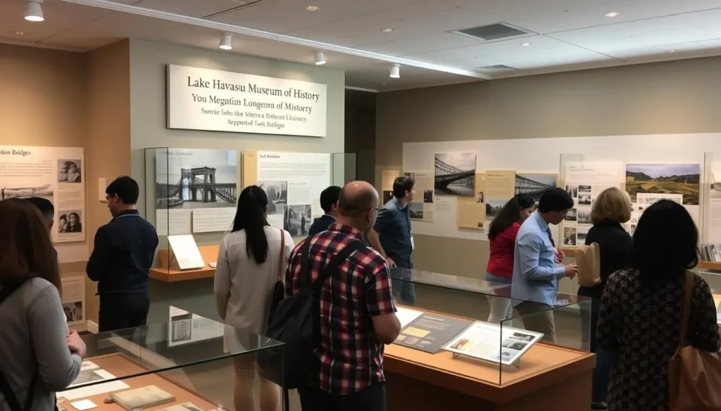 Lake Havasu Museum of History with exhibits about the London Bridge and local history Lake Havasu Museum of History with exhibits about the London Bridge and local history