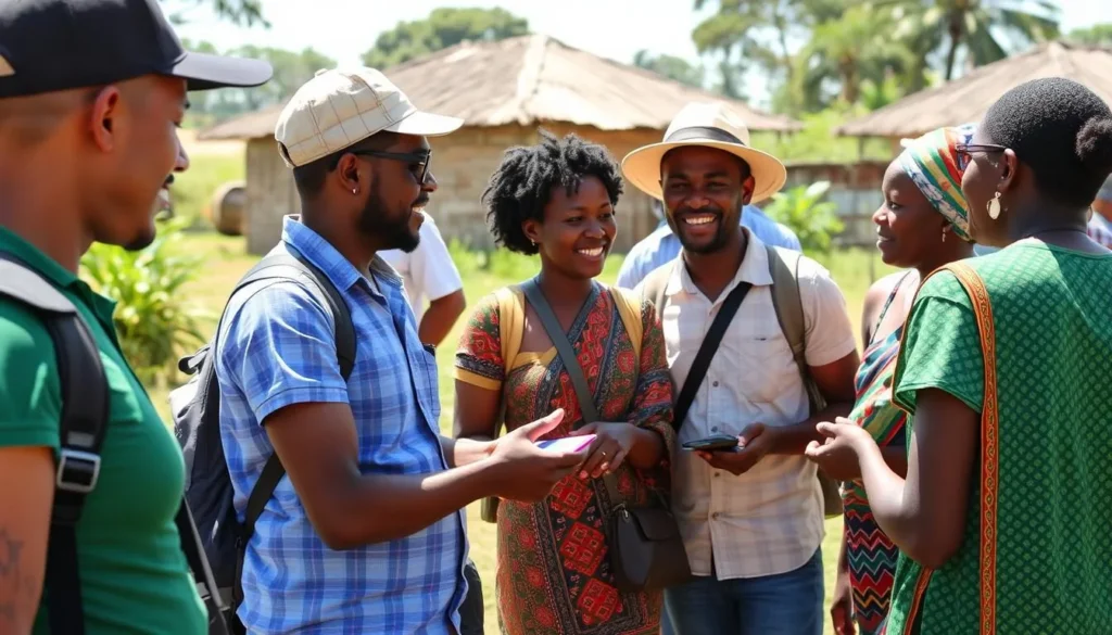 Local cultural interactions in Mbarara Uganda showing respectful engagement with traditions, important advice in a Mbarara Uganda travel guide