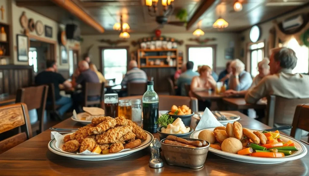 Local restaurant near Cache River Nature Preserve Illinois serving Southern cuisine