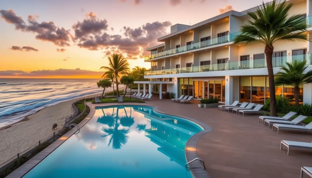 Luxury beachfront accommodation in Mount Maunganui, Bay of Plenty New Zealand