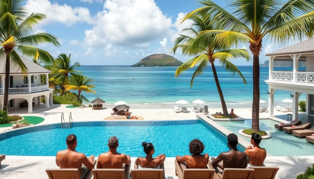 Luxury beachfront resort near The Baths Virgin Gorda with stunning ocean views