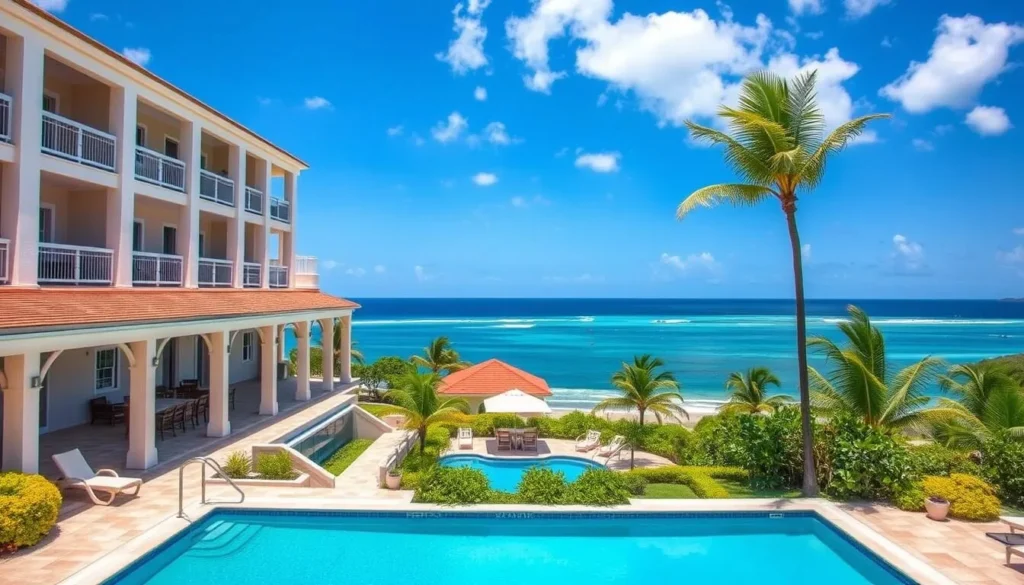 Luxury resort accommodation in Cupecoy with ocean views Luxury resort accommodation in Cupecoy with ocean views