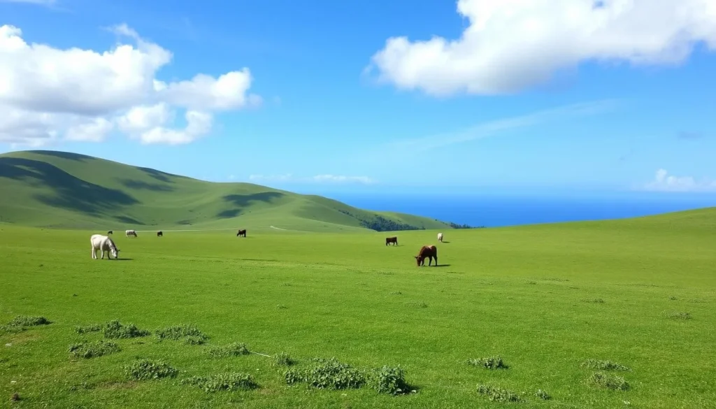 Marlboro Country (Rakuh a Payaman) in South Batan with its vast pastures and grazing animals Marlboro Country (Rakuh a Payaman) in South Batan with its vast pastures and grazing animals