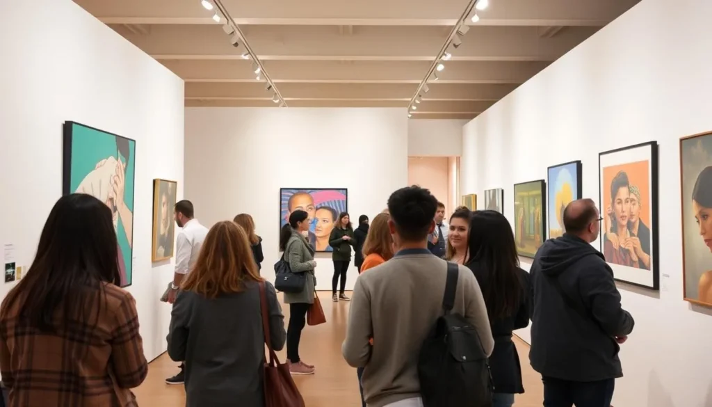 Modern art exhibition at LAAC museum in Dunkirk