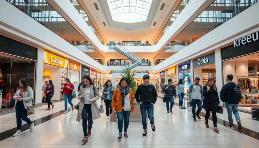 Modern shopping malls in Chelyabinsk offer a variety of international and local brands Modern shopping malls in Chelyabinsk offer a variety of international and local brands