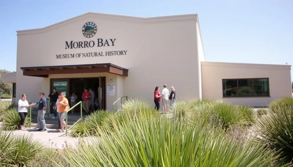 Morro Bay State Park Museum of Natural History with interactive exhibits about local ecology and geology Morro Bay State Park Museum of Natural History with interactive exhibits about local ecology and geology