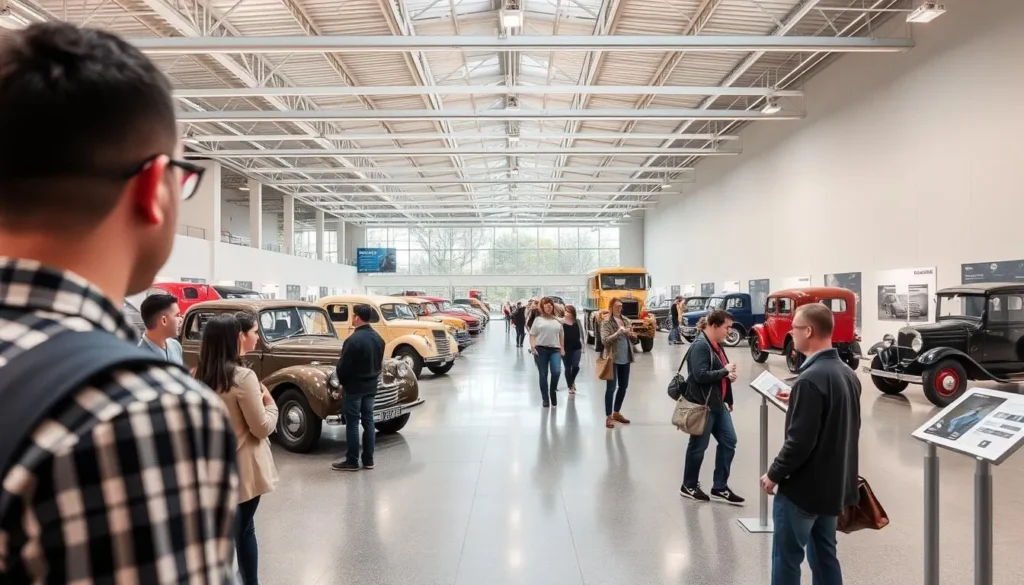 Museum of Vehicle Evolution (MOVE) in Shepparton displaying vintage cars and trucks