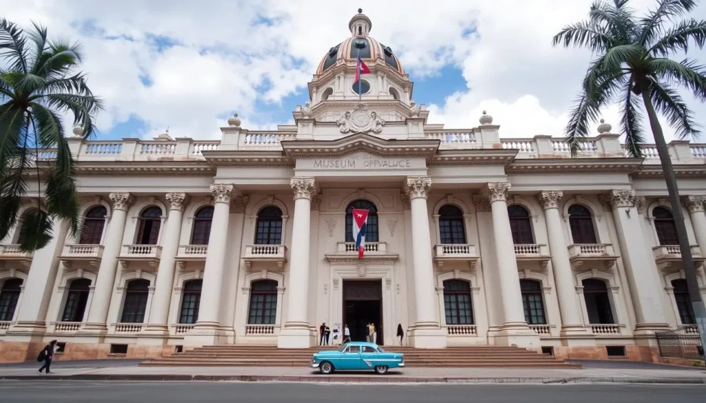 Museum of the Revolution in Havana housed in the former Presidential Palace