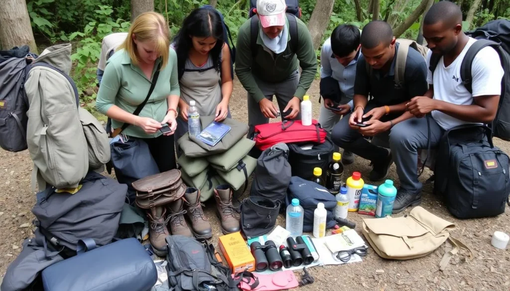 Packing and preparation for a Lake Amuku expedition Packing and preparation for a Lake Amuku expedition