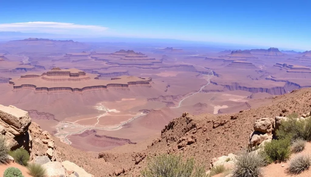 Panoramic view from Montezuma Pass at Coronado National Memorial