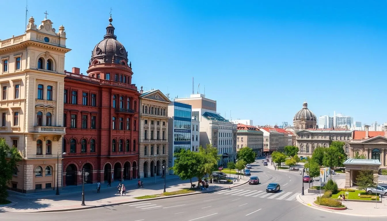 Panoramic-view-of-Voronezh-city-center-with-historic-buildings-and-modern-architecture Panoramic view of Voronezh city center with historic buildings and modern architecture